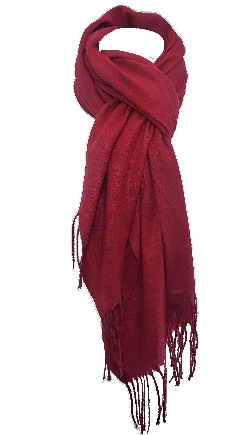 RMD2305-19 VERA TUCCI PLAIN COLOUR SILY SOFT SCARF NEW FOR AW23!