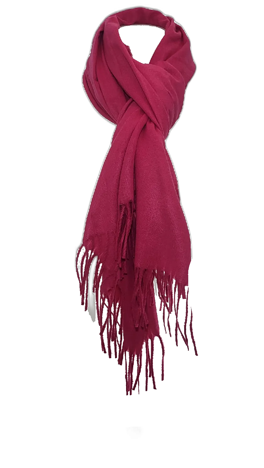 RMD2305-19 VERA TUCCI PLAIN COLOUR SILY SOFT SCARF NEW FOR AW23!