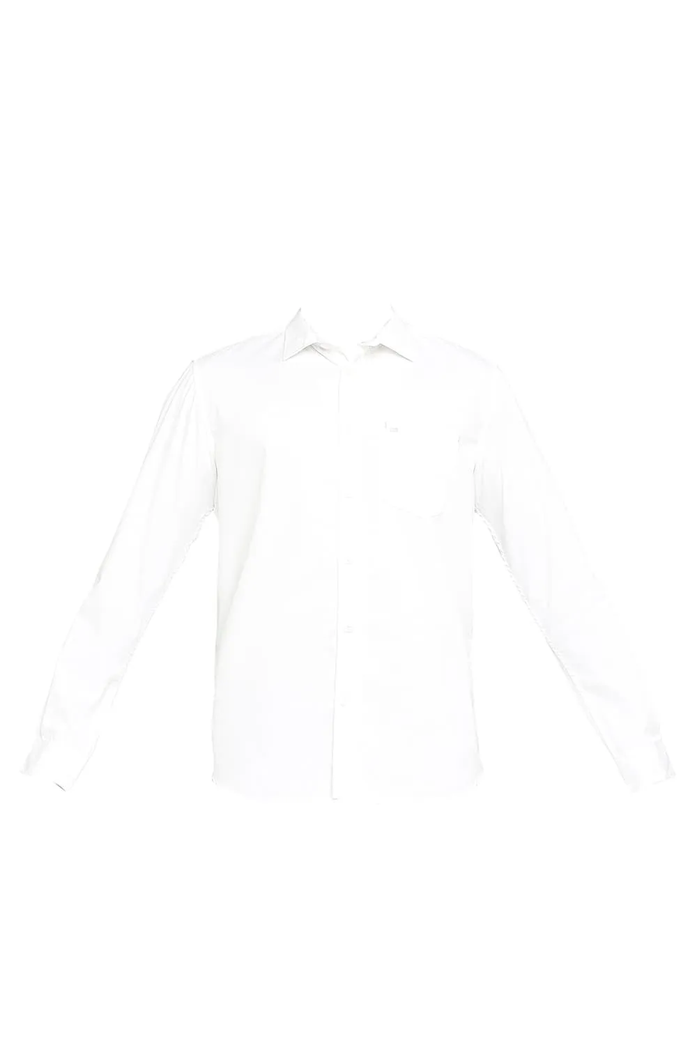 Slim Fit Cotton Polyester Cavalary Twill Shirt