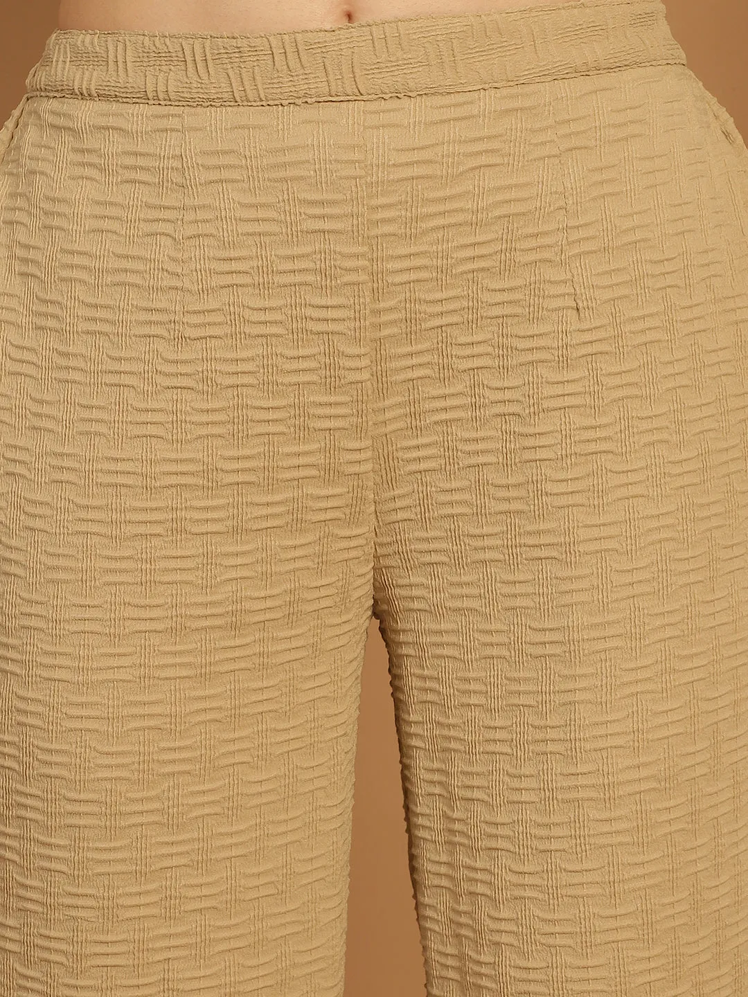 Top And Trouser Woven Design Co-Ords