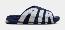 Uptempo Slide Mens Sandals (Blue/White)