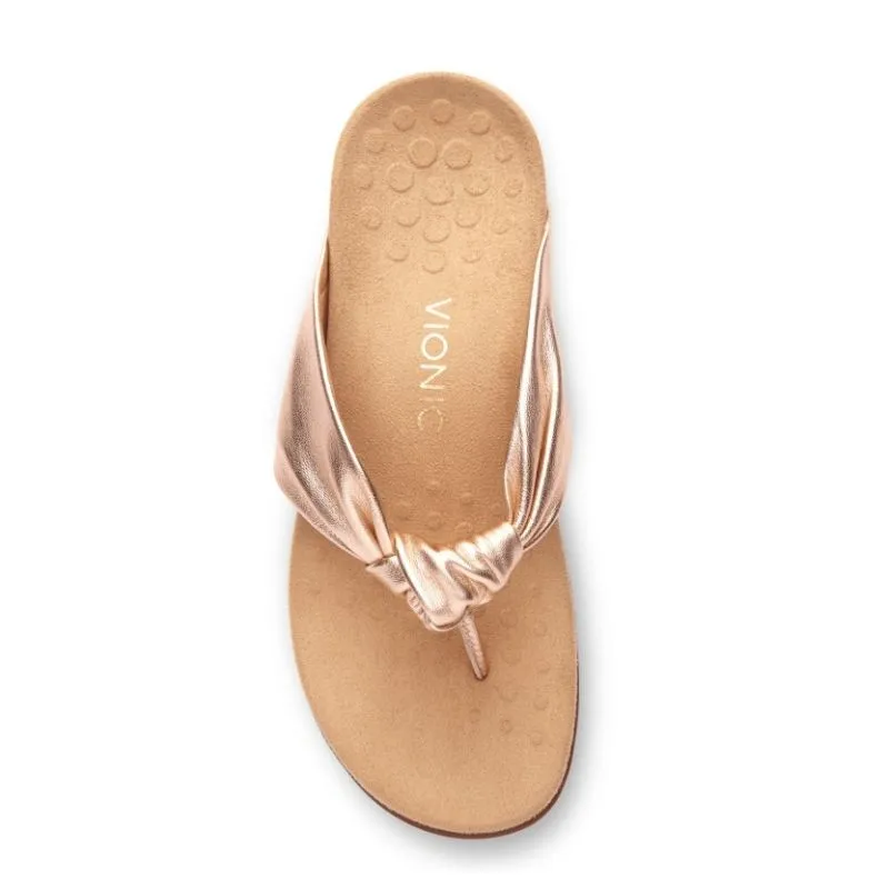 Vionic Rest Pippa Rose Gold Women's Flipflops