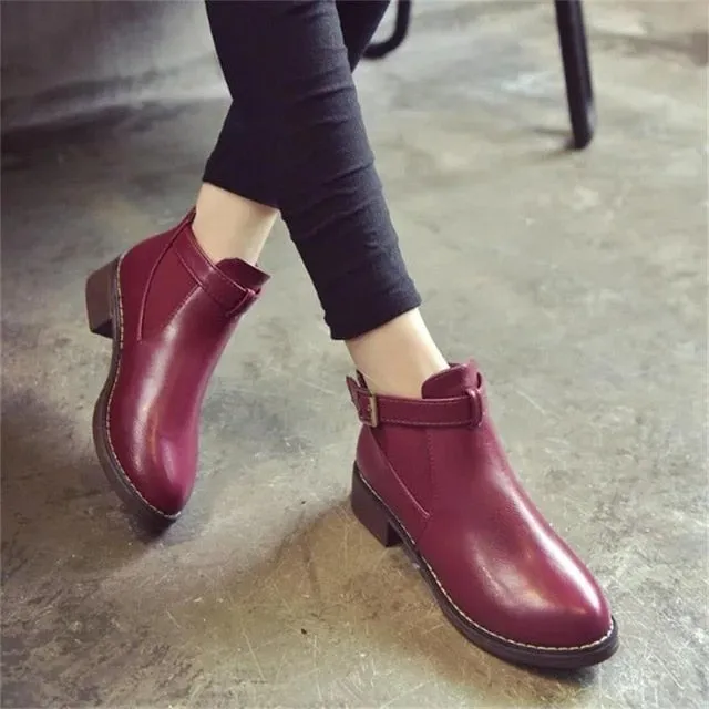 Women Ankle Martin Boots