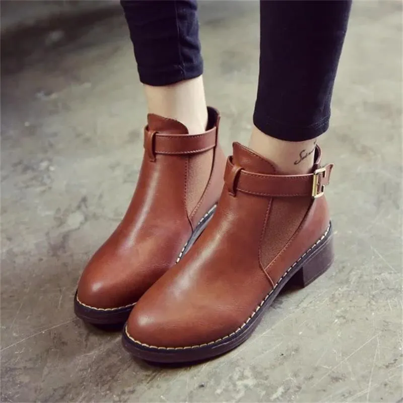 Women Ankle Martin Boots