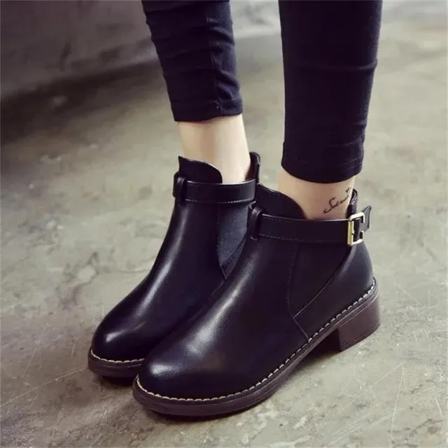 Women Ankle Martin Boots