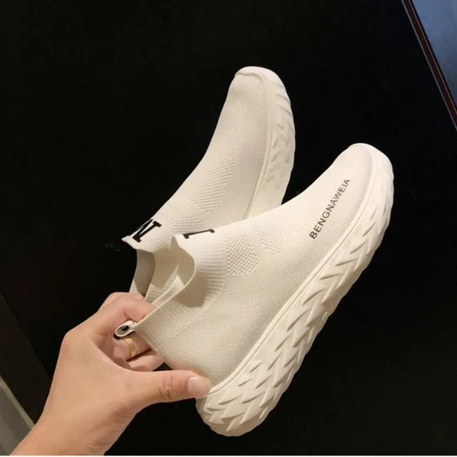 Women Chunky yellow white Thick Sole  Vulcanize  Women 2020 Casual