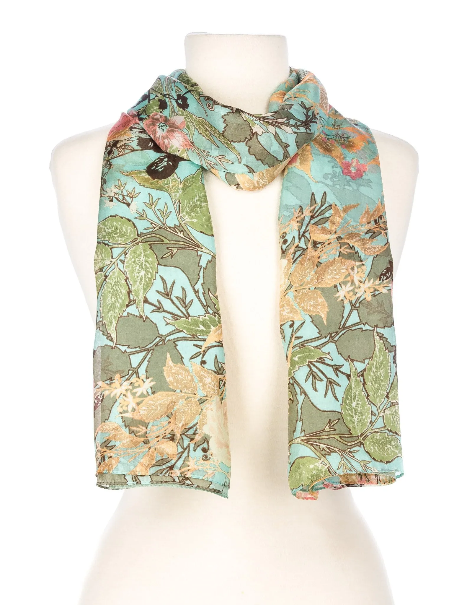 Women's Premium 100% Silk Scarf