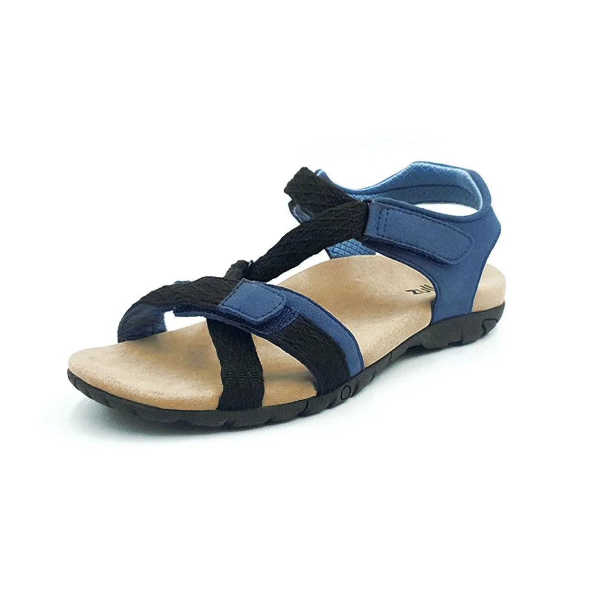 Zullaz Fiona Navy Orthotic Sandal